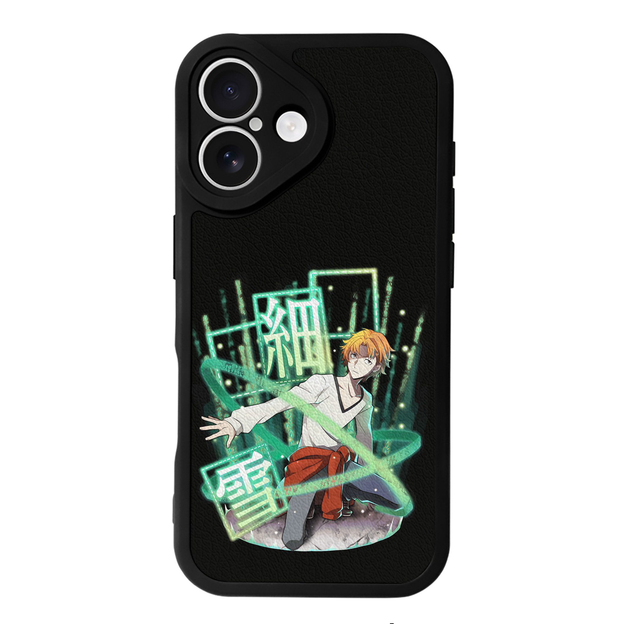 （画像用） 文豪ストレイドッグス Bungo Stray Dogs 【iPhone 16シリーズ対応】シリコンスマホケース（レザー調） 材質：シリコン